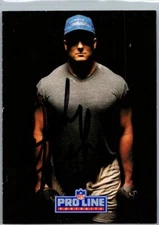 1991 -Andy Heck- Pro Line Portraits Autograph/Signed/Auto Football Card #111