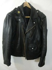 1950s Vintage Leather Motorcycle Jacket (Beck, Northeastern Flying Togs?)