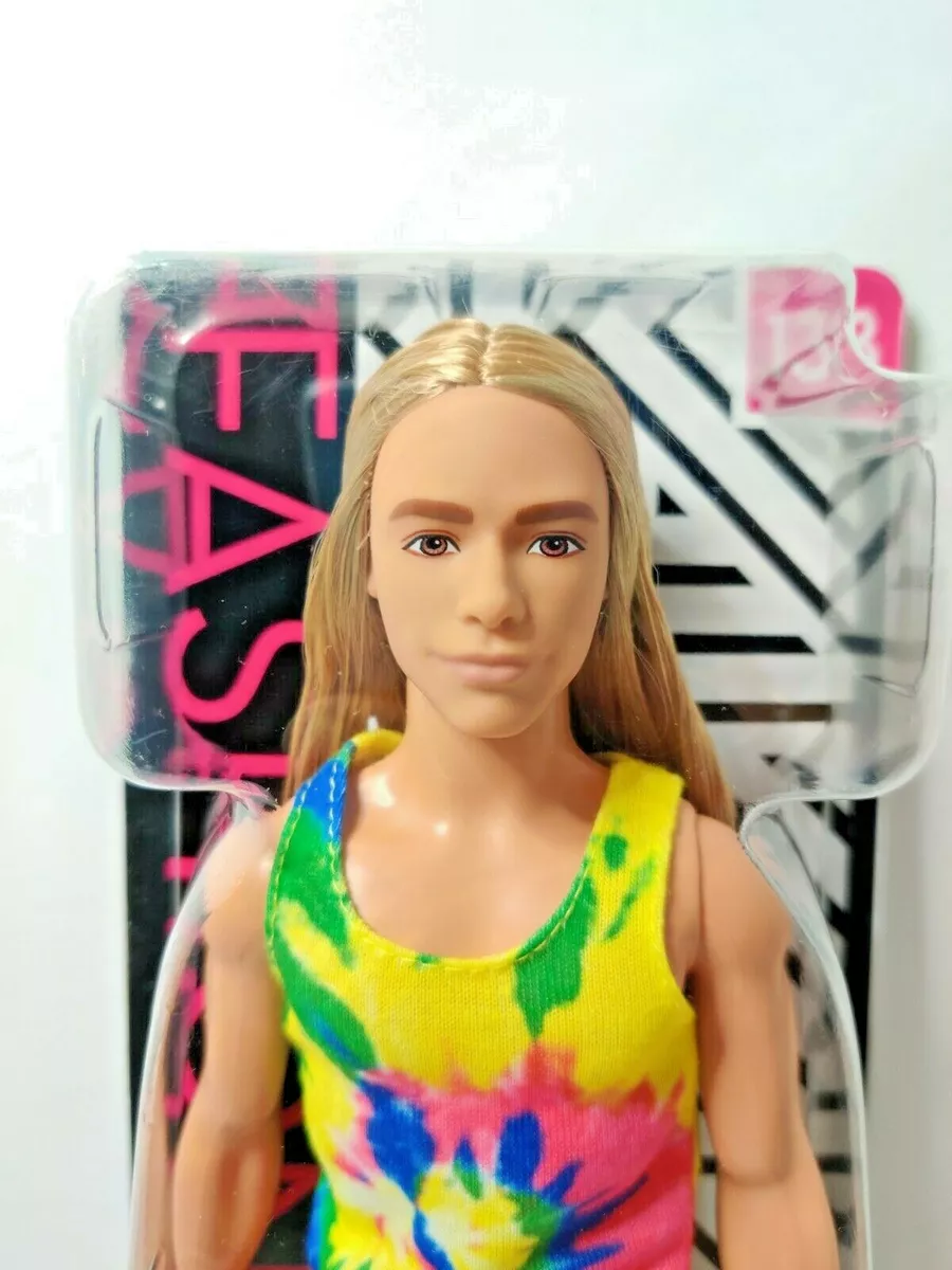 Ken Fashionistas Doll with Long Blonde Hair