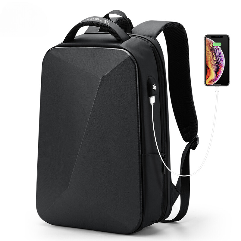 Anti-Theft Waterproof Laptop Backpack with USB Charging for School & Business-image