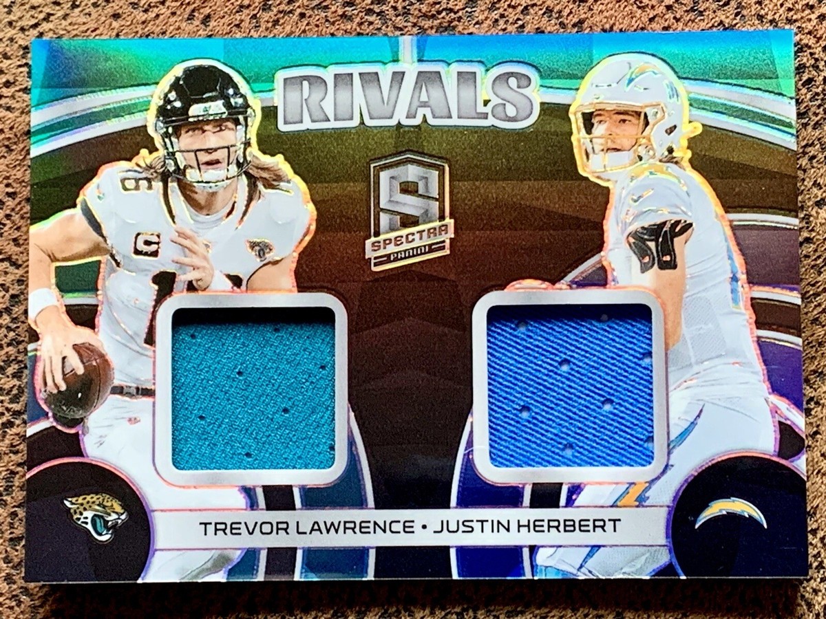 西RCA 3L16118　「リサイタル」　レヒーノ・サインス・デ・ラ・マーサ 🔥2023 Panini Spectra Rivals Justin Herbert-Trevor Lawrence Dual