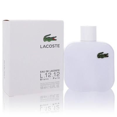 Lacoste Eau De Lacoste L.12.12 Blanc by Lacoste Eau De Toilette Spray 3.3 oz ...