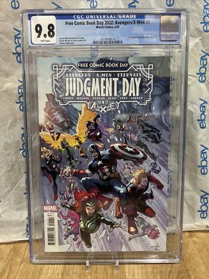 FREE COMIC BOOK DAY AVENGERS/X-MEN #1 (2022) CGC 9.8 1st App BLOODLINE key