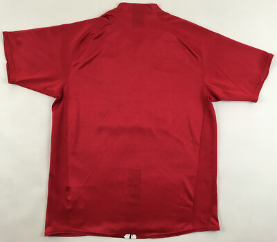 Manchester Utd. 2007-09 2009 AIG red home shirt camiseta jersey