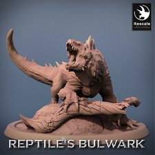Echse Waran D1 - Reptiles Bulwark - Lord Of The Print - 28mm Tabletop Figuren
