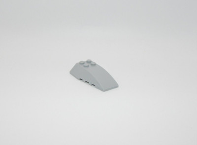 Lego BRICK 4X6 W/BOW/ANGLE Medium Stone Grey 6101104 43712 K8