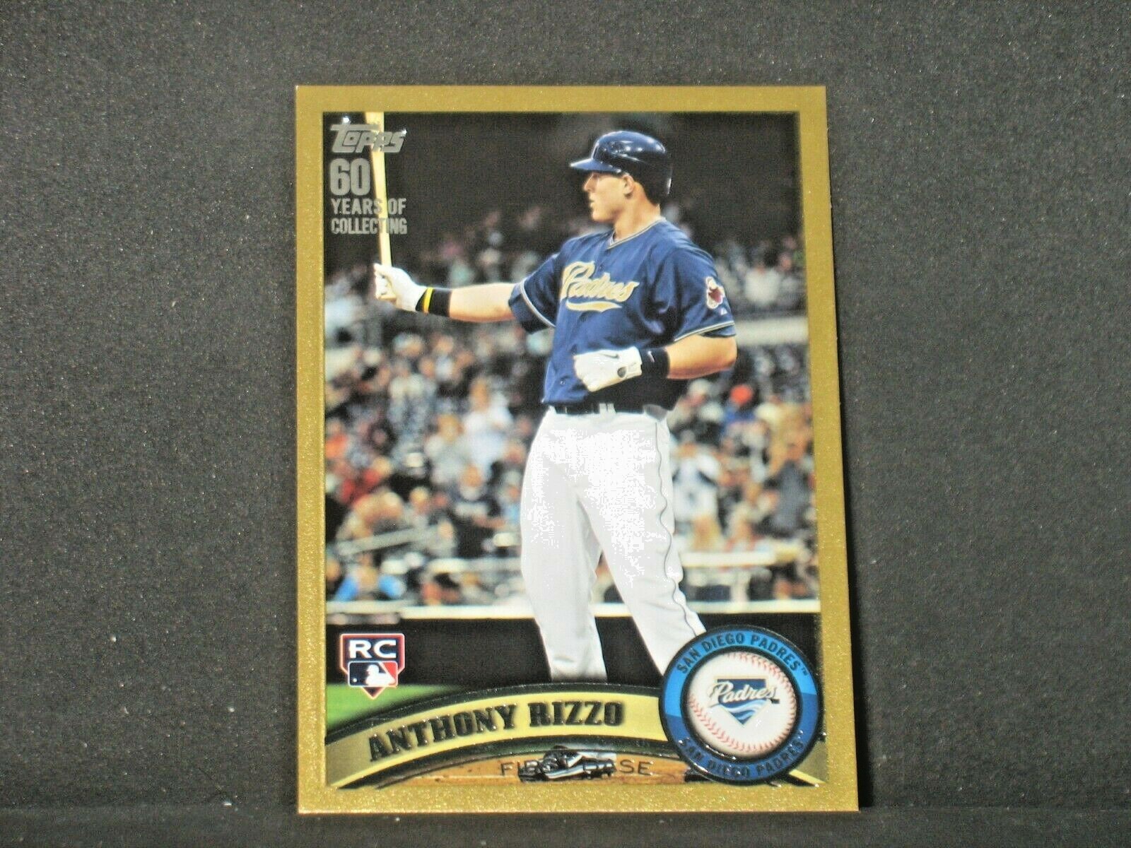 Anthony Rizzo 2011 Topps Update Gold Rookie #US55 (1661/2011) Padres Yankees Cub