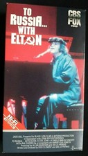 ELTON JOHN To Russia With Elton CBS FOX VHS HI-FI Video Tape