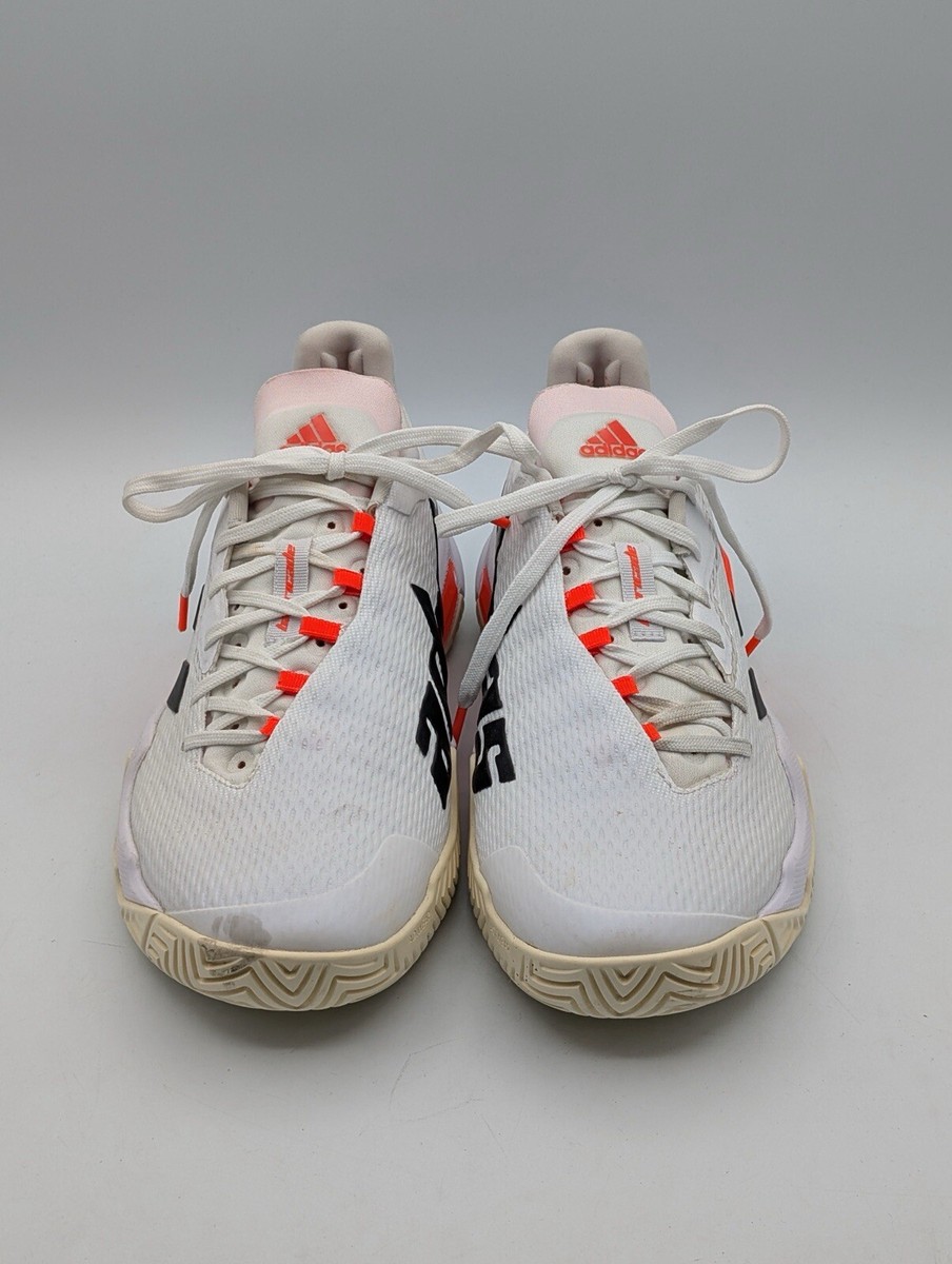 Size 7 - Adidas Barricade Tokyo White Solar Red for sale online | eBay