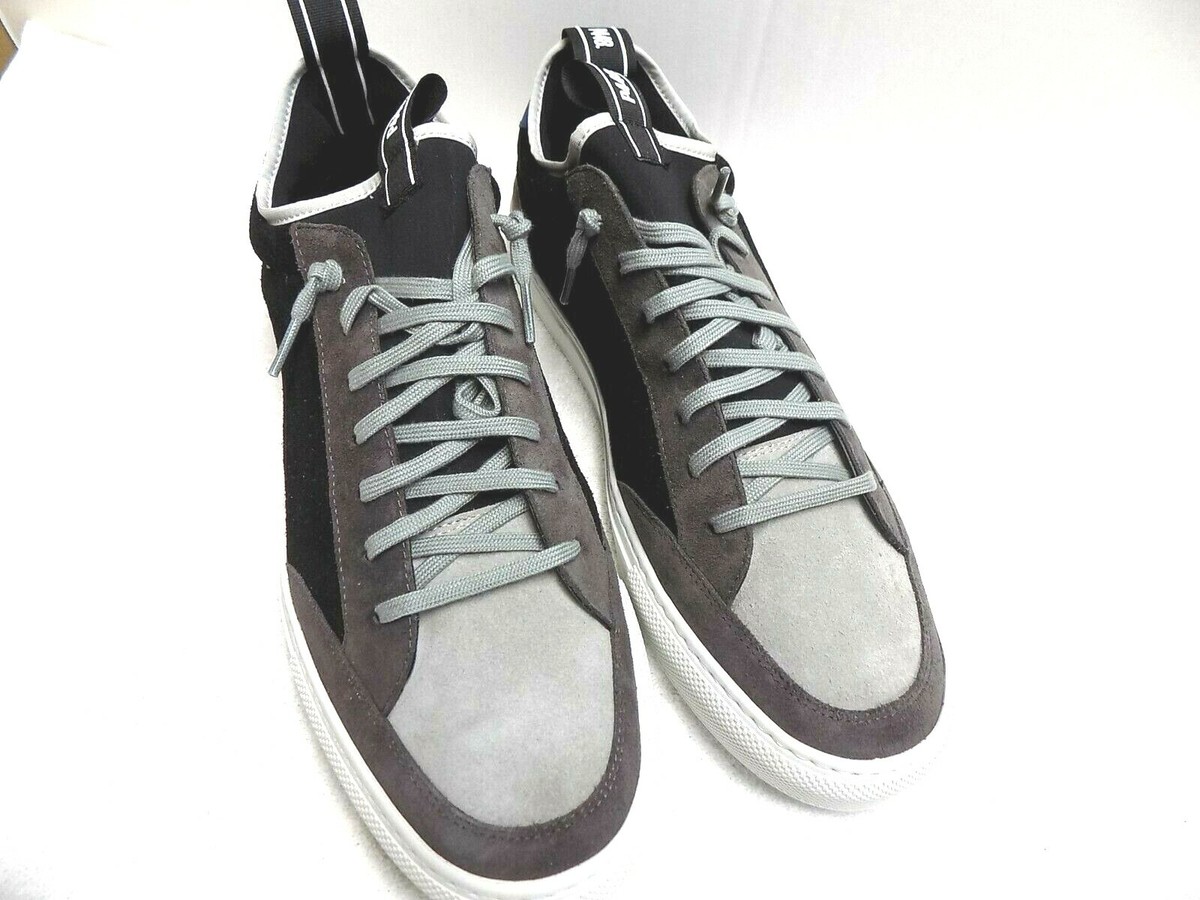 P448 F20SOHOSOCKS STEEL GREY BLACK MEN SNEAKERS SZ8M EU39  display picture 1