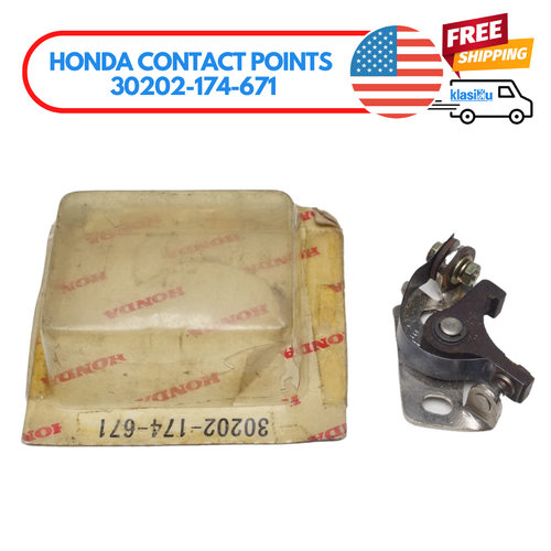 Jeu De Contacts Allumeur Honda C50/C70/C700 - NOS (New Old Stock), Neuf D'origine, Pour Restauration De Motos Anciennes