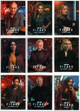 STAR TREK PICARD SEASONS 2 AND 3 THE SEASON 2 CAST COMPLETE INSERT SET CP11-CP19