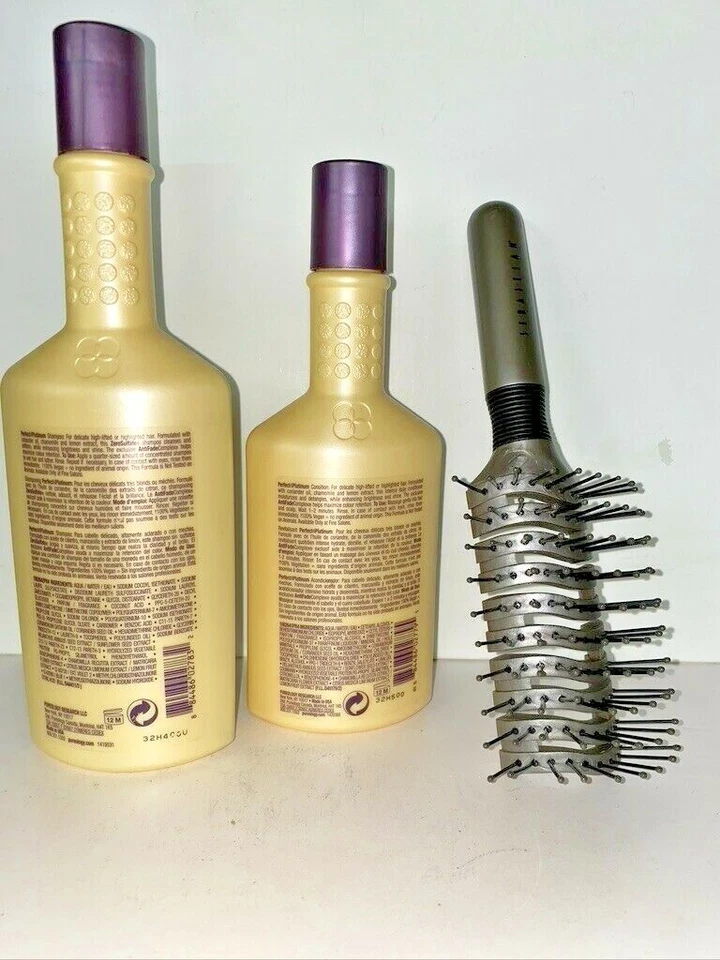 Pureology Antifade Complex Perfect 4 Platinum Shampoo and Conditioner Set  Brush - Image 3 of 3