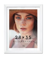Bilderrahmen Frame Fotorahmen Rahmen Bilder Foto Posterrahmen Weiß 28X35 Cm