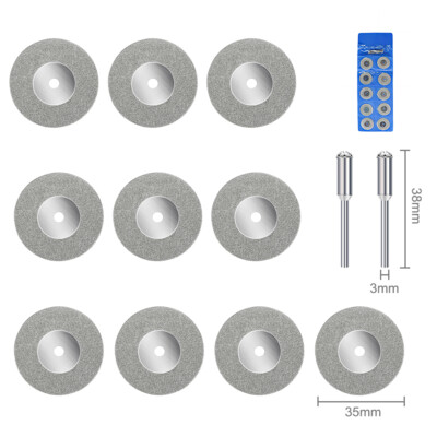 10x35mm Diamant Trennscheibe Diamanttrennscheibe Mini für Dremel Proxxon