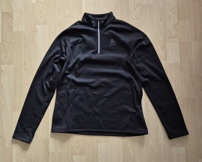 Odlo Damen Fleece/Wandershirt Gr. M- Langarm-Schwarz-Neuwertig-Top Zustand