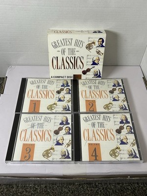 Greatest Hits of The Classics Volume 1 2 3 & 4 Various Artists CD Set | Used