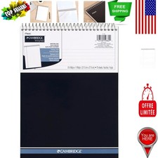 Spiral Notebook - College Ruled, 70 Sheets, 8.5x11, Navy Cover with Perforation