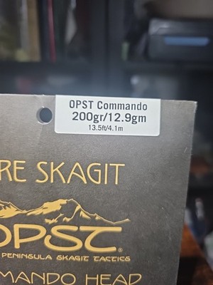 OPST Commando Skagit Head 200gr - New | eBay