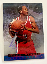 1997 Score Board Visions Signings - #14 Allen Iverson Basketball Card 76ers NrMt
