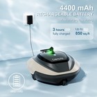 Cordless Robotic Pool Cleaner with 4400mAh Battery,Pool Vacuum for Above Ground — photo 3