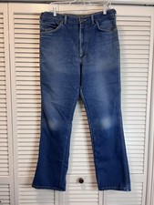 Vintage 70s Lee Riders Men  s Jeans Denim Union Made