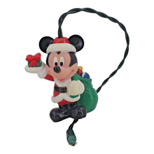 Disney Mickey Mouse EZ Light Vintage Illuminated Christmas Tree Ornament