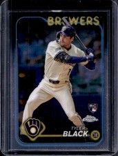 2024 Topps Chrome Update Tyler Black RC Rookie #USC174 Brewers