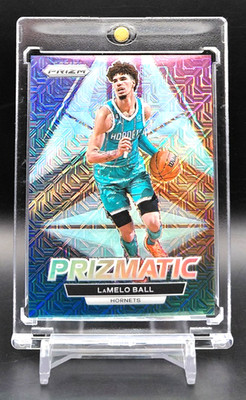 2022-23 Panini Prizm Prizmatic Mojo Prizm #26 LaMelo Ball /25 Charlotte Hornets