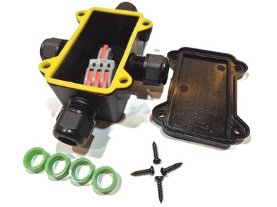 Waterproof Junction Box Outdoor, ip68 4 Way Waterproof Box, M16 W Quick Connecto
