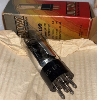 Duovac DX-199 Type 99 Vacuum Tube Amplitrex Tested Strong 