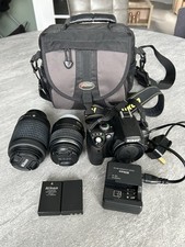 Nikon D40x 10.2MP Digital SLR Camera with 18-55mm Lens and Accessories + Lens