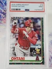 2019 Topps Holiday Shohei Ohtani #16 - Rookie Cup PSA 9 Mint
