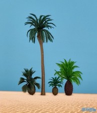 VK Modelle 1 Kokospalme 13cm 2 Palmfarne 3+4cm 1 niedrige Kokospalme 5cm 37007