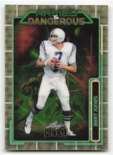 Marketplace image: 2026 Leaf Metal SPB-4 Bert Jones Armed & Dangerous Superfractor 1/1 Made - Colts