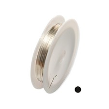 28 Gauge 935 Argentium Silver Wire Round Dead Soft Made In Usa - 25Ft By Craft