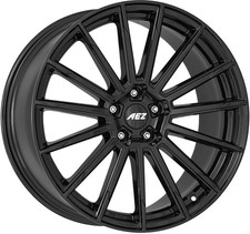 4x Alufelgen AEZ Atlanta black f&uuml;r MERCEDES BENZ SLK 350 171 18 Zoll Felgen