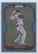 2021 Panini Prizm Tier III Carolina Blue Prizm Juan Soto #203 0c6