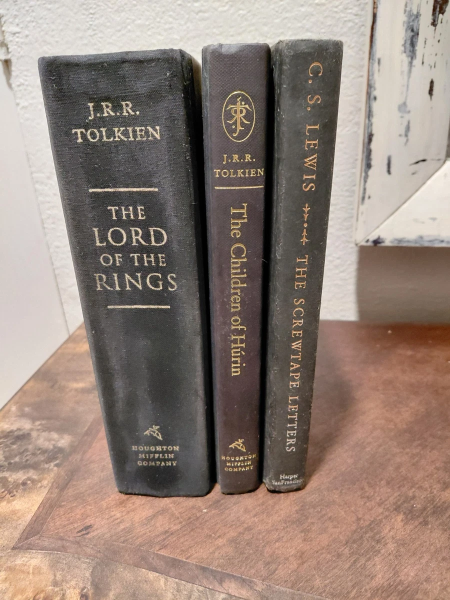 J.R.R. Tolkien The Lord of the Rings & Fiction Books with Vintage