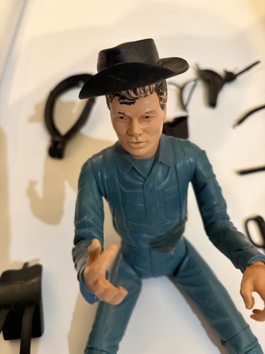 Vintage Marx Johnny West Zeb Zachery Vintage Action Figure W
