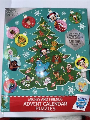 Disney's Mickey And Friends 11 - 100 / 1 - 300  Piece Puzzle Advent Calendar NOB