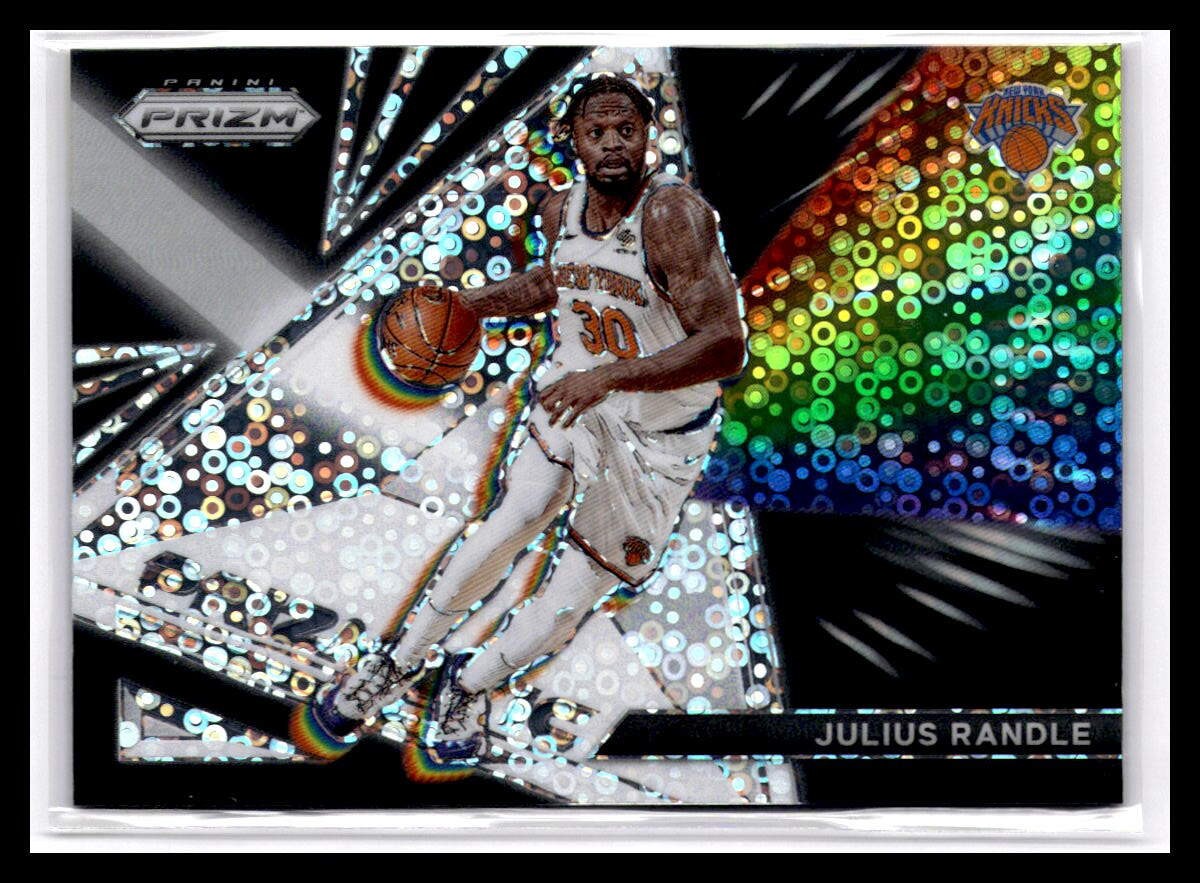 2021-22 Panini Prizm #22 Julius Randle Prizmatic Fast Break