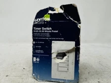 Leviton Decora+ 10-20-30-60 Minute Preset Timer Switch DT160-LW