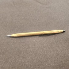Vintage Cross 1/20 12K Gold Filled Mechanical Pencil Pinstripe Made in USA