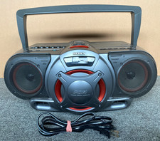 Sony CFD-G35 CD CD-R CD-RW Cassette Radio Portable Stereo Boombox TESTED WORKING