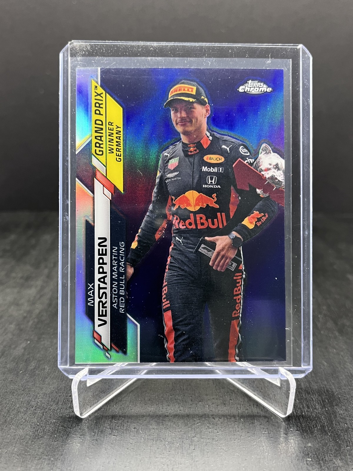 2020 Topps Chrome Formula 1 F1 Max Verstappen Refractor #143