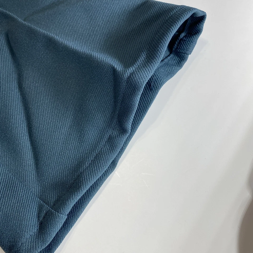 Винтажный Levi's Sta-Prest мужчин 34 x 29 бирюзовый синий постоянный пресс платье брюки коричневый вкладка - Изображение 2 из 4