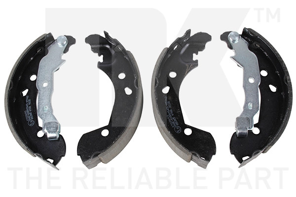 Mâchoires de frein NK 2722693 haute friction pour tambour arrière Nissan et Renault