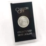 Frosty 1883-CC Morgan Silver Dollar GSA Hoard OGP COA 1883 Carson City CC Mint