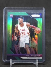 2018-19 Panini Prizm #19 Billy Preston Prizms Green Rookie 